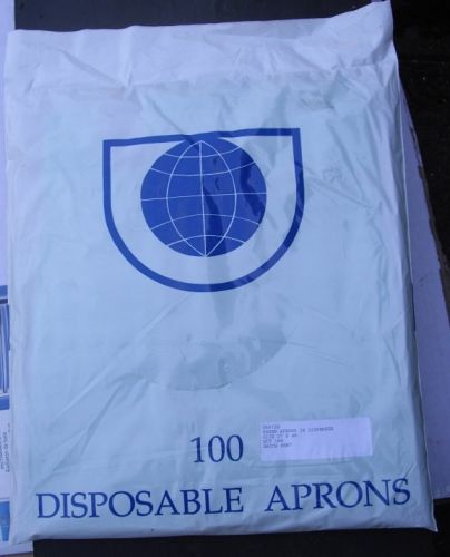 100 Disposable Aprons 