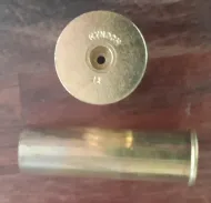 12 gauge Brass case. Kynoch new