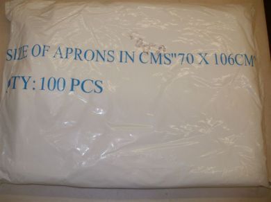 100 x Disposable Aprons
