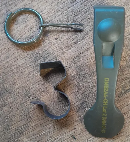 RUAG FOL ,Pin and safety clip 