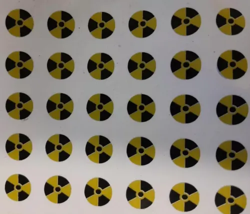Rad Haz stickers for SUSAT sight