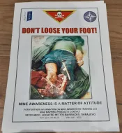 SFOR mine awareness poster No2 