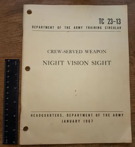TC 23-13 Crew served night sight manual 