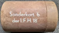 Cartridge canister Cardboard German wartime 