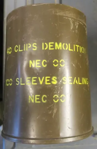 clips demolition and sleeves can 