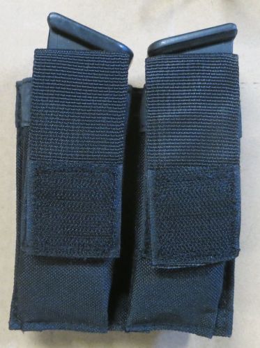 Black Multi Mag pouch elasticated 